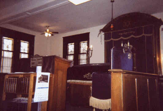 Saranac Synagogue bimah