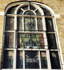 Temple Beth David (1925) window - Humboldt Parkway, Buffalo
